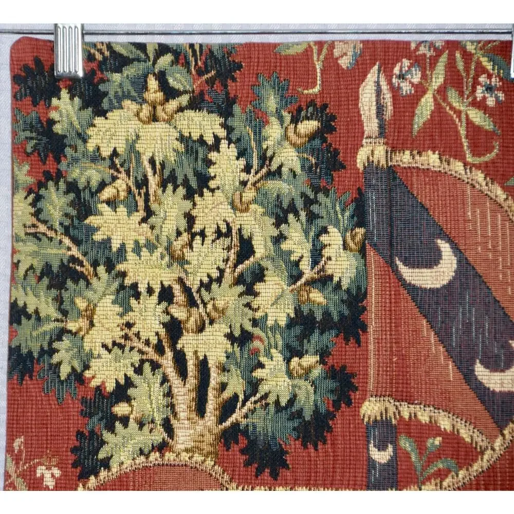 Allan Waller Ltd. Point de l'Halluin Tapestries Lady and the Unicorn Panel #6